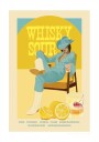 Jlr Cocktails Whisky Sour Poster Plakat / 70x100cm