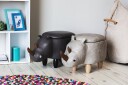 Rhino Puff 60 cm   Grå