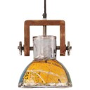 vidaXL Industriell hengelampe 25 W flerfarget rund 19 cm E27