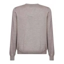 D4.0 Herre Strikkevarer Beige L,