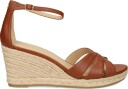 Lauren Ralph Lauren Nellie Nappa Leather Espadrille   Brown   39