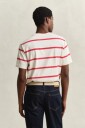 GANT Striped Ss Tshirt   Red   XXL