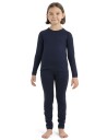 Icebreaker 200 Oasis Leggings Kidsmidnight 6 år