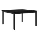  Kaffebord Svart Eik 80 x 80 x 45 cm Konstruert tre