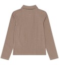 The New Poloskjorte - Rib - TnYuta - Taupe Grå - The New - 5-6 år (110-116) - Polo - Brun