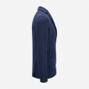 Gran Sasso Blazer Jacket Cotton Linen Navy