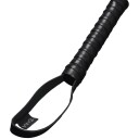 Sex & Mischief Crystal Whip Flogger 60,5 cm     - Svart
