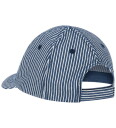Konges Sløjd Caps Lukas Blue Stripe 5 8 år (110 128) Caps Blå