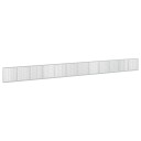 vidaXL Gabion med 3,5 mm tråd og 5x10 cm mesh 1200x30x100 cm