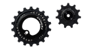 Tripeak Oversized trinsehjul Jetstream pro keramiske lagre SRAM Etap 11T/18T svart
