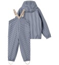 MarMar Regntøy m. Seler   PU   Oddy   Blue Stripes   MarMar   5 år (110)   Regntøy Blå Lyseblå Marineblå