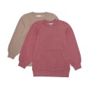 Minymo Sweat Shirt Girl (2-Pack) Brown 122