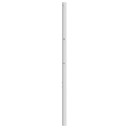  Sengegavl i metall hvit 140 cm 8721012190405