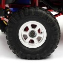 Yeah Racing WL-0173SV ALUMINUM CNC 6 SPOKE BEADLOCK RIMS SET