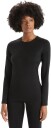 Icebreaker Wmns 200 Oasis Ls Crewe blåck M