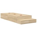  Oppbevarings Sengramme Sonoma Eik 90x190 cm