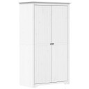 vidaXL Garderobe BODO hvit 101x52x176,5 cm heltre furu