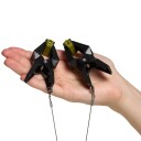Fort Troff Doc Johnson  Hardwire Hangers Brystklemmer Black