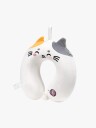 Relaxeazzz Plysj Memory Foam Adoramals Reisepute, Lola The Cat