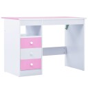 Tegnebord/skrivebord for barn - rosa og hvit