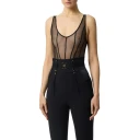 Elisabetta Franchi Dame Topper Svart L,