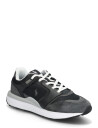 Polo Ralph Lauren Train 89 Suede & Mesh Sneaker Black 44.5