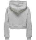 Kids Only Kogsweat L/S Hoodie Short Swt Noos Grey 122 128
