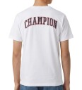 Champion T-skjorte - White - Champion - 9-10 år (134-140) - T-skjorte Hvit Rød