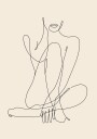 Pose Feminine Plakat Plakat / 100x150cm