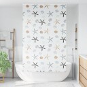  Dusjrullgardin med kassett 140x240 cm Stoffbredde 136 cm