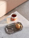 Royal Copenhagen Riflet ContrastMarmor krus 35 cl Varm oker