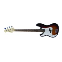 Dimavery Pb-320 E-Bass Lh, Sunburst Lefthand