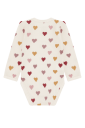 Hust And Claire Hust & Claire Baloo Hearts ull/bambus body off white 74