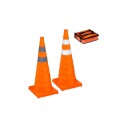 Sammenleggbare pyloner 70 cm i 2 pakning
