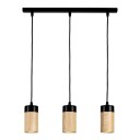 Envostar - Plain 3 Pendel Black/Wood