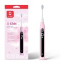 Oclean X Kids elektrisk tannbørste rosa med 4 børsteinnstillinger