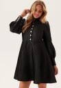YAS Yasripple Ls Dress S. Noos Black 40