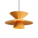 Loom Design Vevstol Morphic Taklampe Gul
