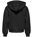 Kids Only Cardigan - KokkOlivia - Black/Sølv Glitter - Kids Only - 7-8 år (122-128) - Cardigan Svart