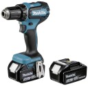 Makita DDF485RFJ Drill 18V Med batteri