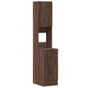 Kjøkkenskap brun eik 35x50x180 cm konstruert tre