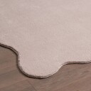 Gulvteppe   140x200 cm   Rosa   Shape   Nordstrand Home