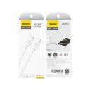 Dudao L4C USB C to USB C 30W 1.2m White 