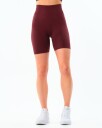 LEVITY Challenge Seamless Shorts 5" Burgundy M