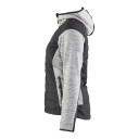 Blåkläder 593121179099XXL Hybridjakke dame, gråmelert/svart Str. XXL, Klær