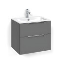 Macro Design Crown Grip Servantskap 2 Skuff - med Light Servant Antrasitt / 60cm 14