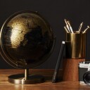Iron & Glory | Globus 20 cm - Sort/Gull