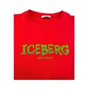 Iceberg, Herre, Topper, Rød, L,