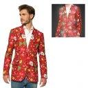 Oppo Merchandise Group Suitmeister Christmas Red Icons Light Up Dressjakke Mann XX-Large OBJM-0074-EU62-2XL
