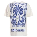 Just Cavalli Herre Topper Hvit M,